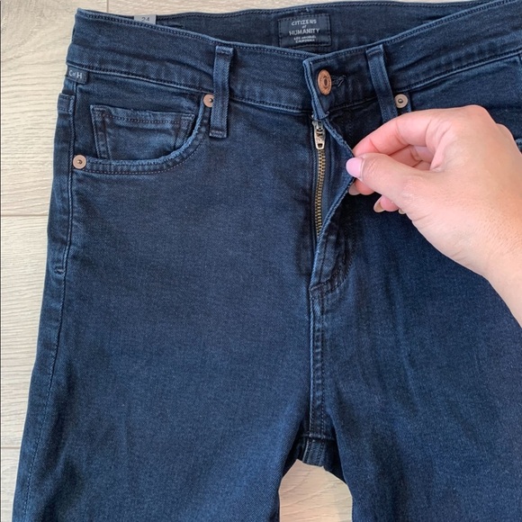 Citizen Of Humanity COH Harlow High Rise Ankle Zip Skinny Jeans - Picture 7 of 16